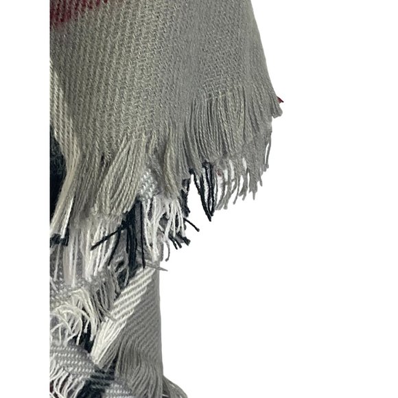 NWT Kohl's Cardigan Boho Black Gray One size Women's Sweater - Picture 4 of 7